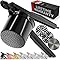 Large 15oz Potato Ricer, Heavy Duty Stainless Steel Potato Masher and Ricer Kitchen Tool, Press and Mash Kitchen Gadget For Perfect Mashed Potatoes - Everytime, Rose Gold and Black