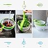 New Vegetable Rotating Drain Basket Salad Spinner Washing Dehydration Basket Kitchen Vegetable Centrifugal Washe