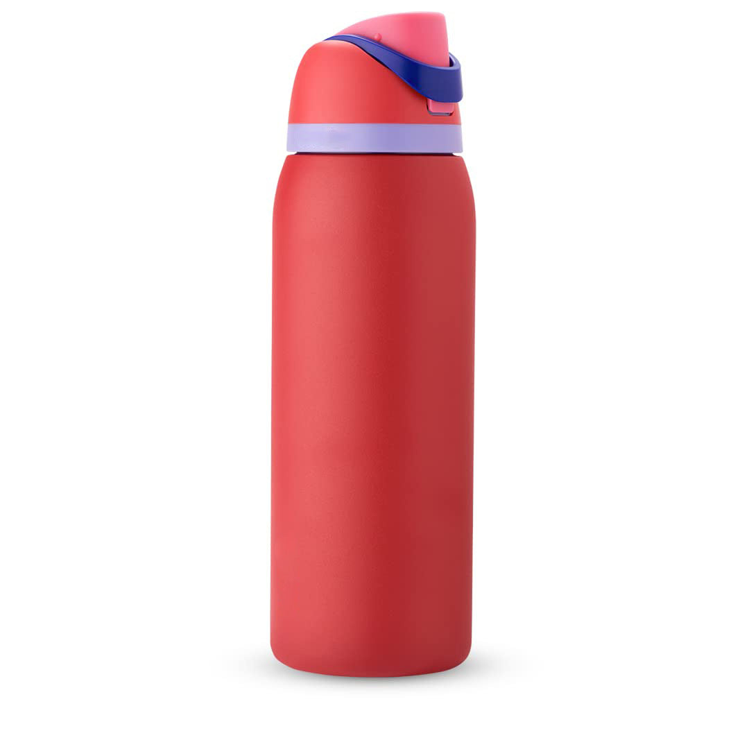 Insulated Stainless Steel Water Bottle with Straw for Sports, Travel,BPA-Free Sports Water Bottle, 24 oz