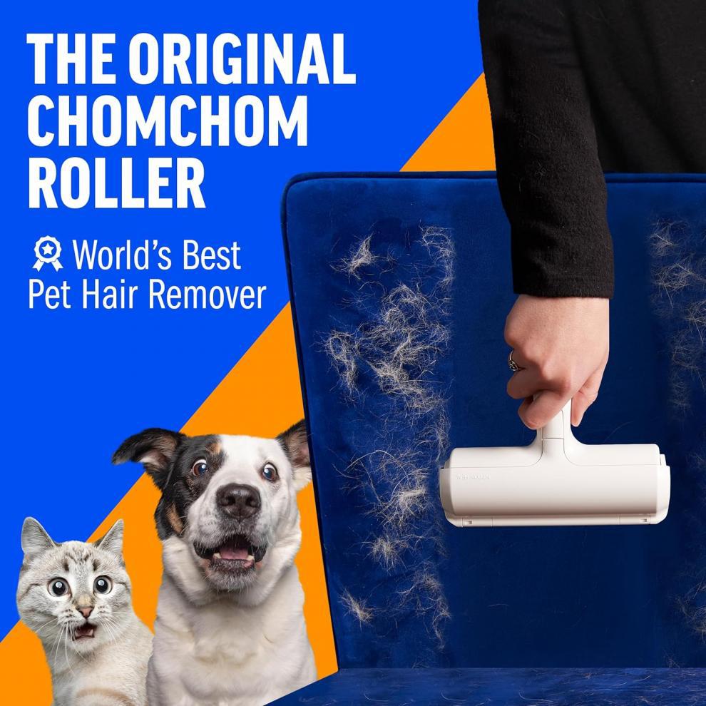 Self Cleaning Reusable Dog Cat Pet Hair Remover Brush Lint Roller Pet Fur Hair Remover for Pets Cleaner Brus